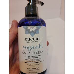 Cuccio Somatology, Yogahhhh epsom salt hand & body wash, Calm &‎ Clean